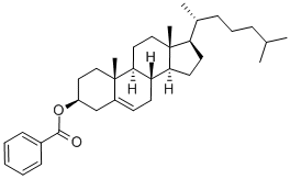 Cholesteryl benzoate Structure