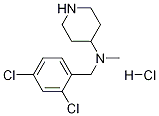 (2,4-Dichloro-benzyl)-methyl-piperidin-4-yl-amine hydrochloride