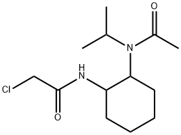 N-[2-(Acetyl-isopropyl-aMino)-cyclohexyl]-2-chloro-acetaMide Structure