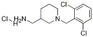 [1-(2,6-Dichloro-benzyl)-piperidin-3-yl]-methyl-amine hydrochloride Structure