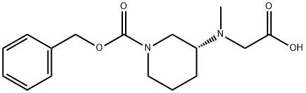 (R)-3-(CarboxyMethyl-Methyl-aMino)-piperidine-1-carboxylic acid benzyl ester|
