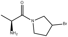 (S)-2-AMino-1-(3-broMo-pyrrolidin-1-yl)-propan-1-one|