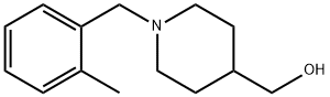 [1-(2-Methyl-benzyl)-piperidin-4-yl]-Methanol Struktur