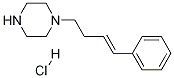 1-((E)-4-Phenyl-but-3-enyl)-piperazine hydrochloride Structure