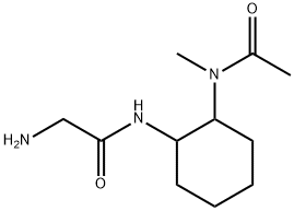 N-[2-(Acetyl-Methyl-aMino)-cyclohexyl]-2-aMino-acetaMide Structure