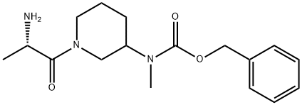 [1-((S)-2-AMino-propionyl)-piperidin-3-ylMethyl]-carbaMic acid benzyl ester Structure