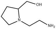 (1-(2-氨基乙基)吡咯烷-2-基)甲醇 结构式
