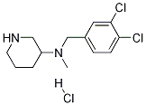 (3,4-Dichloro-benzyl)-methyl-piperidin-3-yl-amine hydrochloride