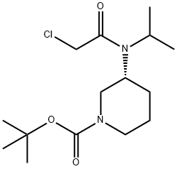 (R)-3-[(2-Chloro-acetyl)-isopropyl-aMino]-piperidine-1-carboxylic acid tert-butyl ester|