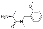 (S)-2-AMino-N-(2-Methoxy-benzyl)-N-Methyl-propionaMide 结构式