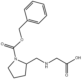 2-[(CarboxyMethyl-aMino)-Methyl]-pyrrolidine-1-carboxylic acid benzyl ester|