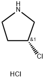 (R)-3-Chloro-pyrrolidine hydrochloride Struktur