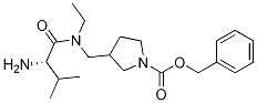 3-{[((S)-2-AMino-3-Methyl-butyryl)-ethyl-aMino]-Methyl}-pyrrolidine-1-carboxylic acid benzyl ester|