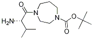 4-((S)-2-AMino-3-Methyl-butyryl)-[1,4]diazepane-1-carboxylic acid tert-butyl ester Structure