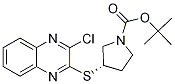 (S)-3-(3-Chloro-quinoxalin-2-ylsulf
anyl)-pyrrolidine-1-carboxylic acid
tert-butyl ester