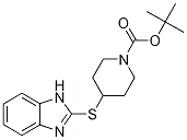 4-(1H-BenzoiMidazol-2-ylsulfanyl)-p
iperidine-1-carboxylic acid tert-bu
tyl ester Structure
