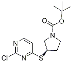 (R)-3-(2-Chloro-pyriMidin-4-ylsulfa
nyl)-pyrrolidine-1-carboxylic acid
tert-butyl ester