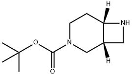 (1R,6S)-3-BOC-3,7-二氮杂双环[4.2.0]辛烷, 1417789-72-0, 结构式