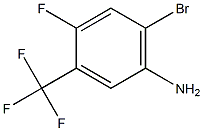 2-氟-4-溴-5-氨基三氟甲苯, , 结构式