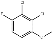 2,3-dichloro-1-fluoro-4-Methoxybenzene Structure