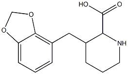 3-((benzo[d][1,3]dioxol-7-yl)Methyl)piperidine-2-carboxylic acid