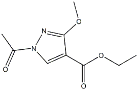 1-Acetyl-3-Methoxy-1H-pyrazole-4-carboxylic acid ethyl ester