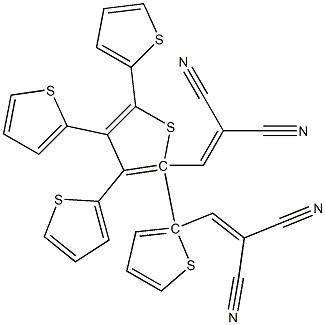 a,a'-bis(2,2-dicyanovinyl)-quinquethiophene