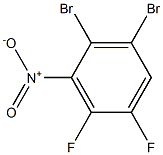 2,3-二溴-5,6-二氟硝基苯 结构式