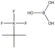 叔丁基三氟硼酸钾, , 结构式