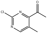 1-(2-氯-5-甲基嘧啶-4-基)乙酮, 1416351-95-5, 结构式