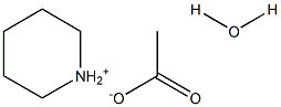 Piperidin-1-iuM acetate hydrate