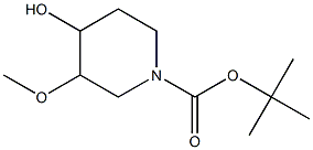 tert-butyl 4-hydroxy-3-Methoxypiperidine-1-carboxylate
