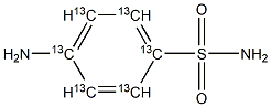 磺胺-13C6 标准品 结构式