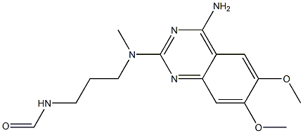 N-[3-[(4-aMino-6,7-diMethoxyquinazolin-2-yl)(Methyl)aMino]propyl]forMaMide