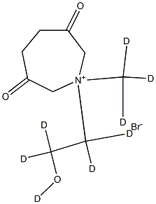 Succinyl(choline--d8) BroMide Structure