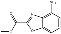 4-AMino-benzooxazole-2-carboxylic acid Methyl ester Structure