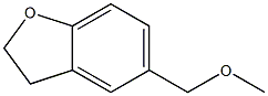 5-(MethoxyMethyl)-2,3-dihydrobenzofuran Struktur