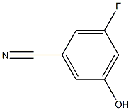 3-氟-5-羟基苯腈 结构式