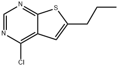 4-chloro-6-propylthieno[2,3-d]pyriMidine Structure