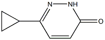 6-cyclopropylpyridazin-3(2H)-one Structure