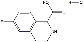 6-Fluoro-1,2,3,4-tetrahydro-isoquinoline-1-carboxylic acid HCl