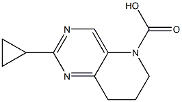 2-Cyclopropyl-7,8-dihydro-6H-pyrido[3,2-d]pyriMidine-5-carboxylic acid