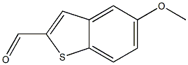 5-Methoxybenzo[b]thiophene-2-carbaldehyde Structure