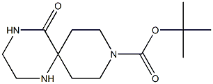 TERT-BUTYL 5-OXO-1,4,9-TRIAZASPIRO[5.5]UNDECANE-9-CARBOXYLATE Structure