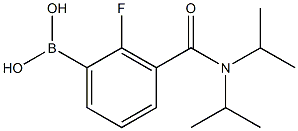 3-(DiisopropylcarbaMoyl)-2-fluorobenzeneboronic acid, 97% 结构式