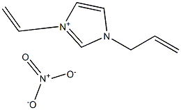 1-Allyl-3-vinyliMidazoliuM nitrate Structure