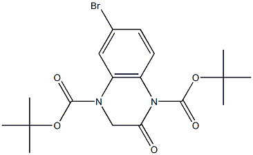 di-tert-butyl 6-broMo-2-oxo-2,3-dihydroquinoxaline-1,4-dicarboxylate