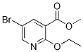 Methyl 5-bromo-2-ethoxynicotinate Structure