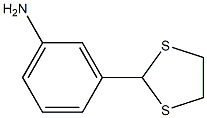 3-(1,3-DITHIOLAN-2-YL)ANILINE Structure