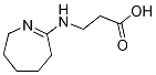 3-(4,5,6,7-四氢-3H-氮杂卓-2-基氨基)丙酸 结构式